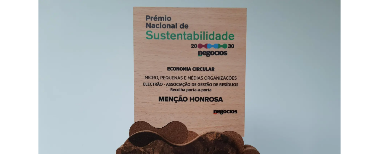 Projeto de recolha porta a porta do Electrão distinguido com Menção Honrosa do Prémio Nacional de Sustentabilidade