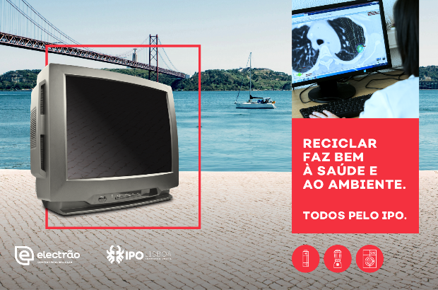 No aniversário dos 100 anos o IPO Lisboa volta a juntar-se ao Electrão para promover reciclagem de pilhas e equipamentos eléctricos