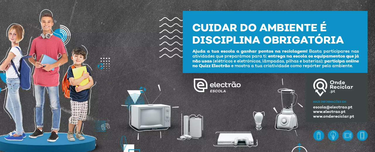 São mais de 500 as escolas onde pode entregar pilhas, lâmpadas e equipamentos elétricos para reciclagem em todo o país