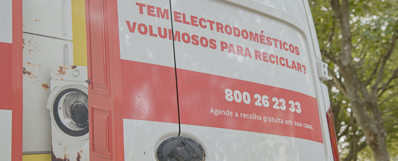 Recolha de electrodomésticos porta a porta do Electrão chegou a Torres Vedras 